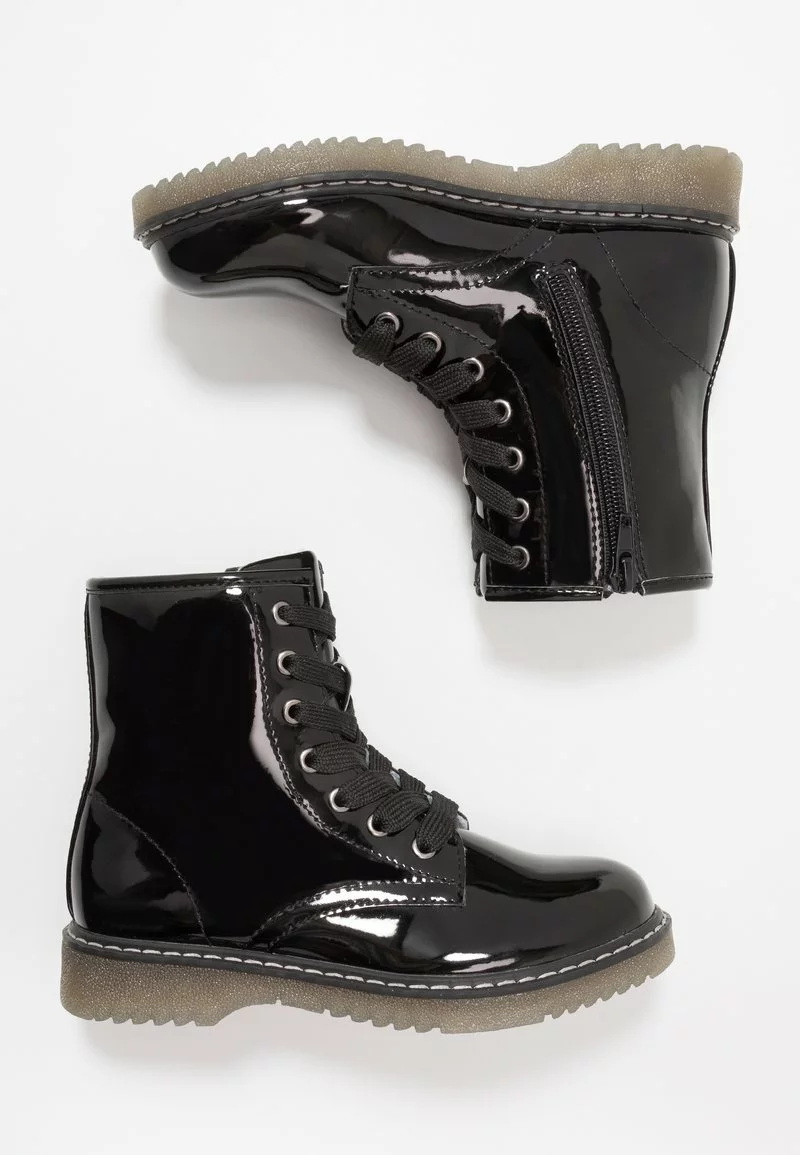 Friboo Schnürstiefelette - Black, Kinder