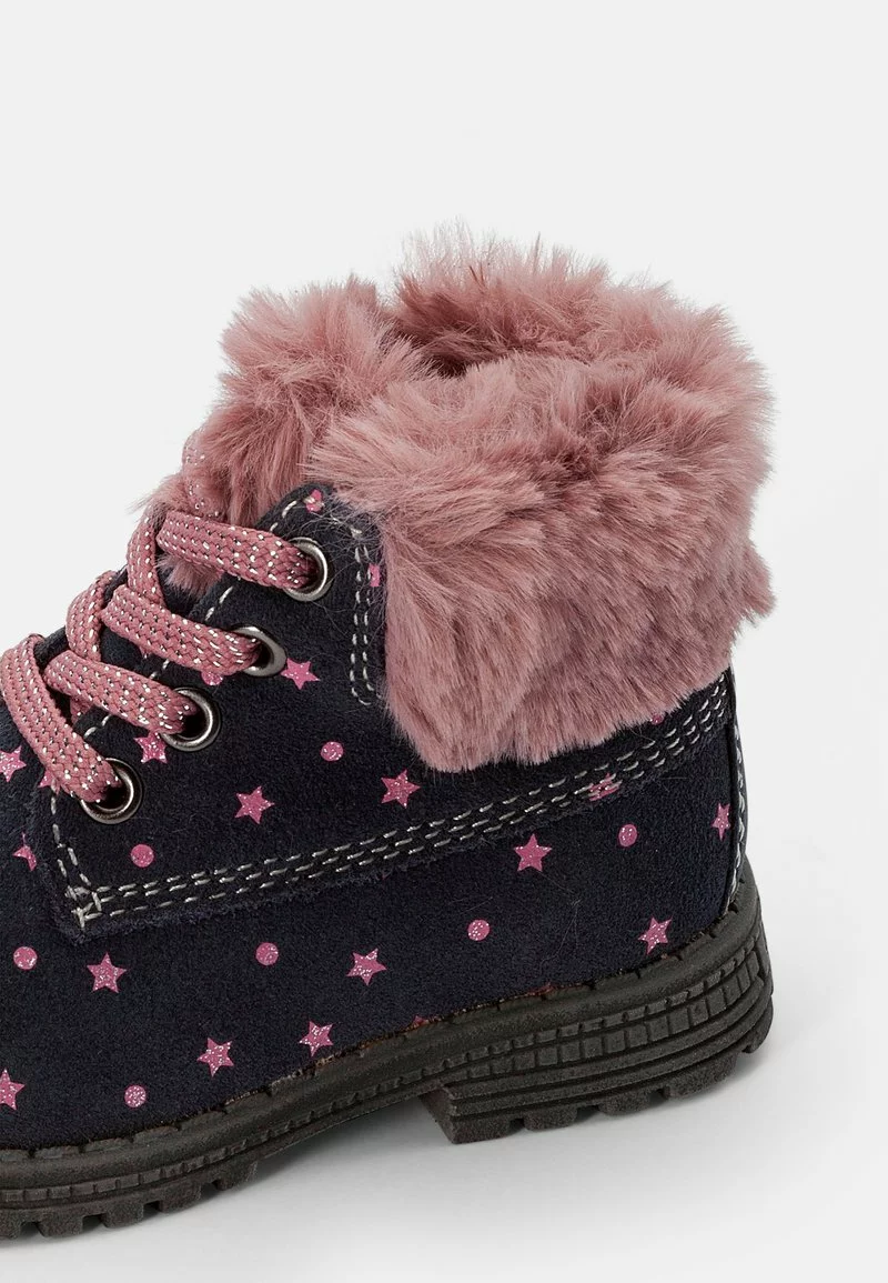 Friboo BOOTIES - Schnürstiefelette - Dark Blue, Kinder – Bild 6