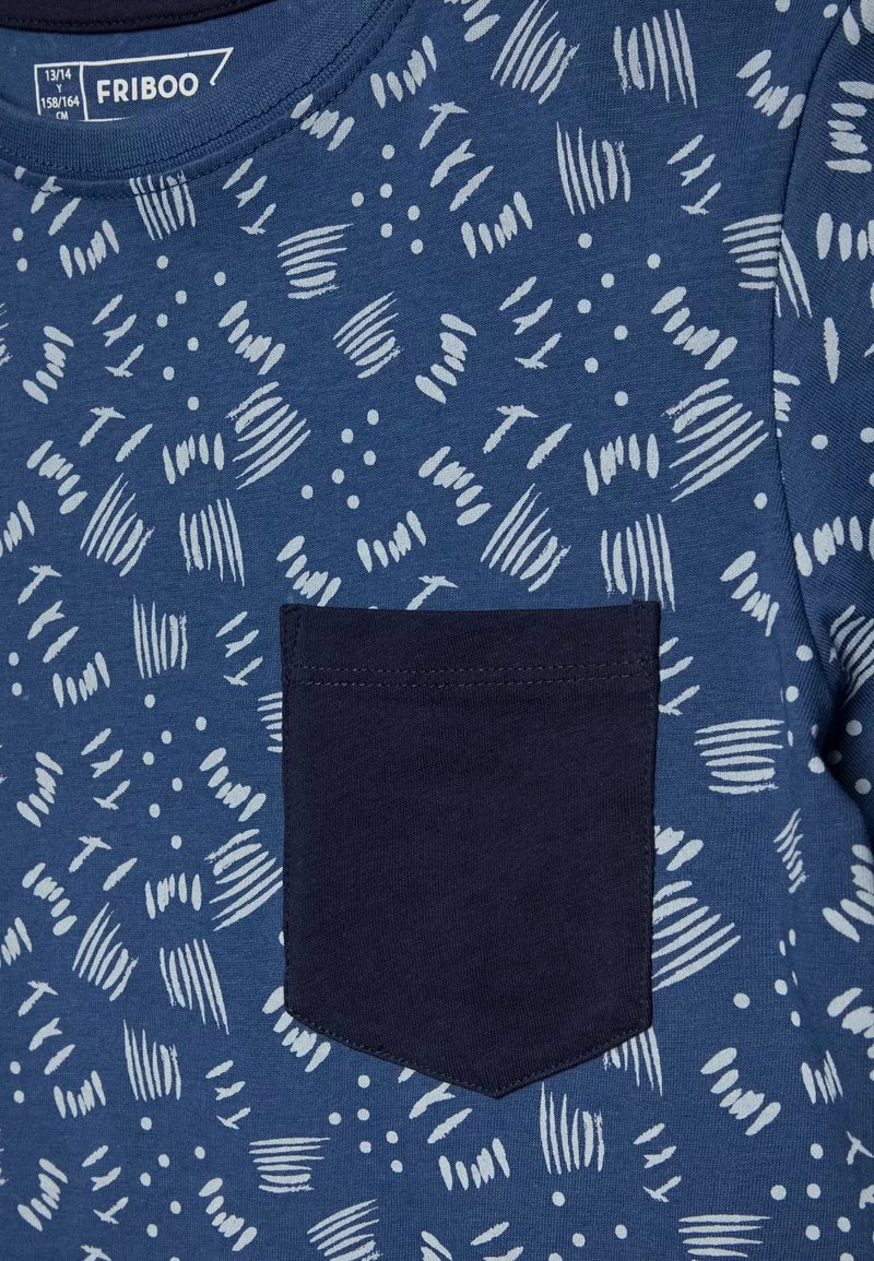 Friboo POCKET TEE 5PACK - T-Shirt Print - Multi-coloured /yellow/blue, Kinder – Bild 5