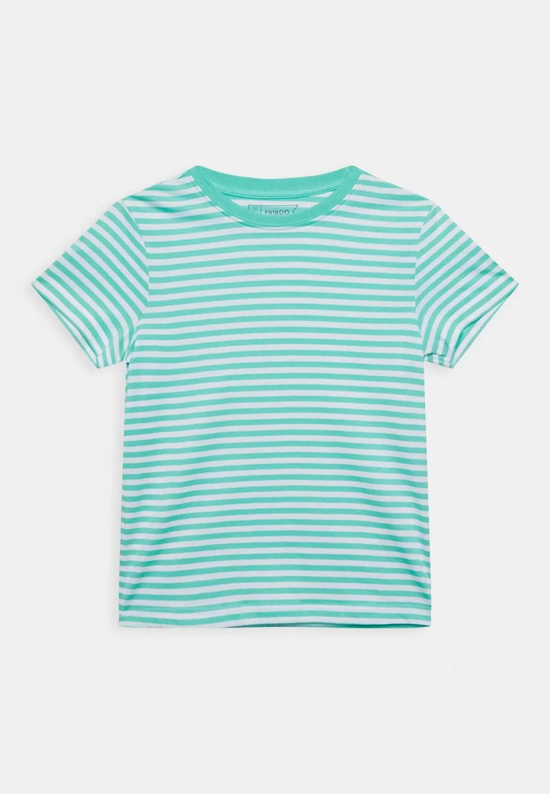 Friboo MPACK: 4 YARN DYE STRIPE T-SHIRT - T-Shirt Print - Multi-coloured - 917_blue - 502_turquoise - 505, Kinder – Bild 5