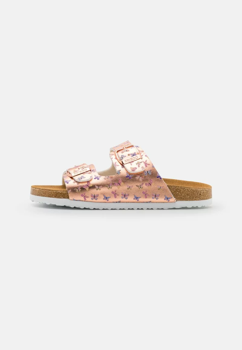 Friboo Pantolette Flach - Rose Gold-coloured, Kinder