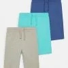Friboo SOLID 3 PACK - Jogginghose - Grey/blue /turquoise, Kinder