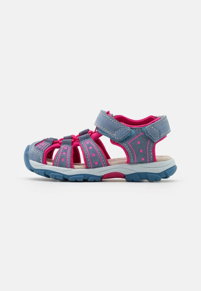 Friboo LEATHER - Trekkingsandale - Dark Blue, Kinder