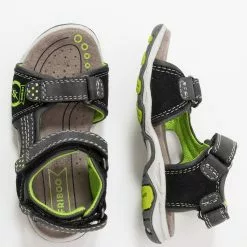 Friboo LEATHER - Trekkingsandale - Black, Kinder