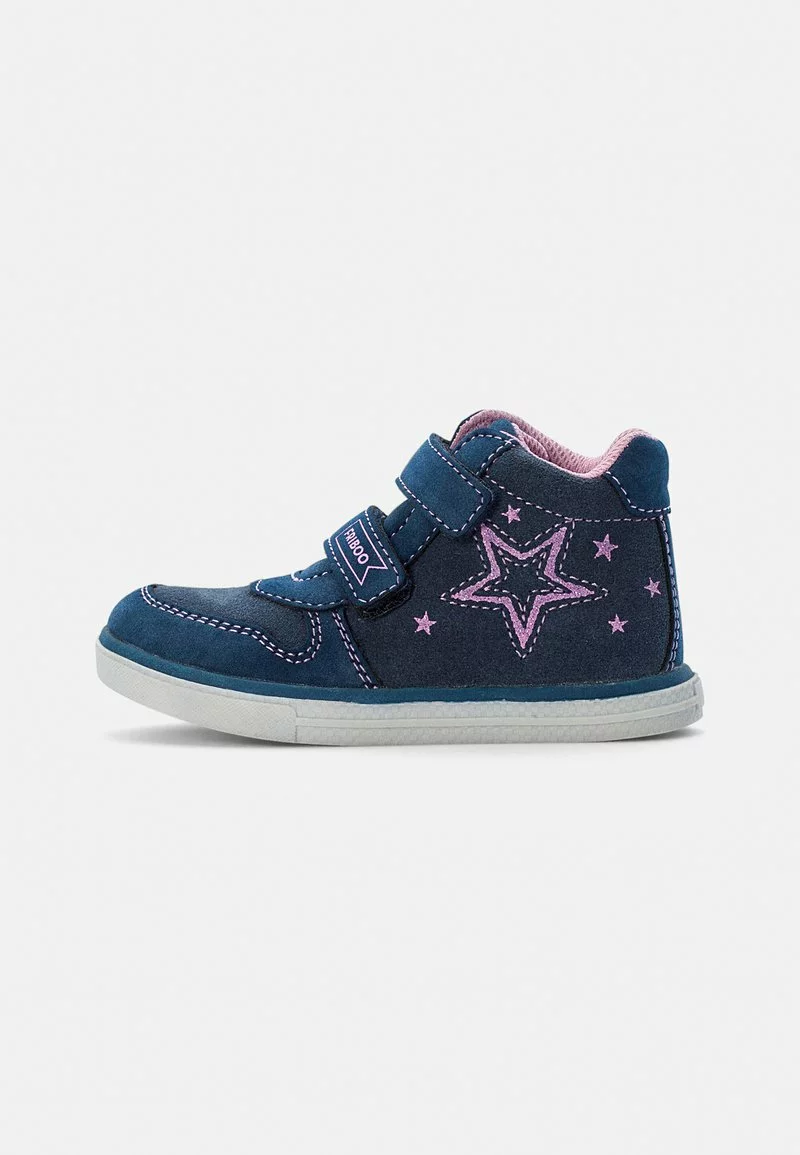 Friboo LEATHER BOOTIES - Sneaker High - Dark Blue, Kinder