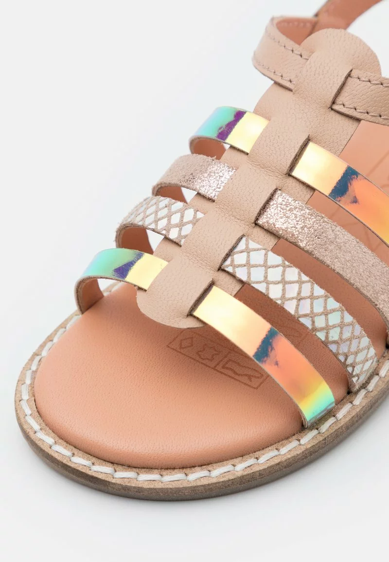 Friboo LEATHER - Riemensandalette - Nude, Kinder – Bild 6