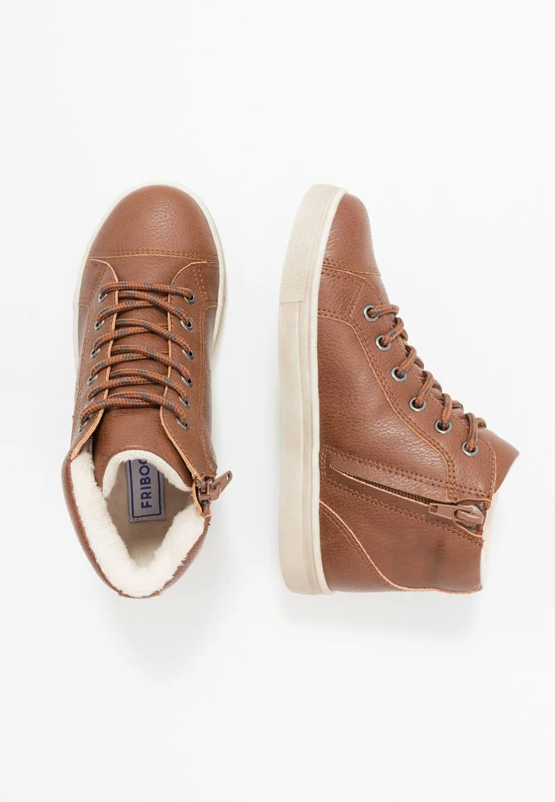 Friboo Sneaker High - Cognac, Kinder – Bild 2