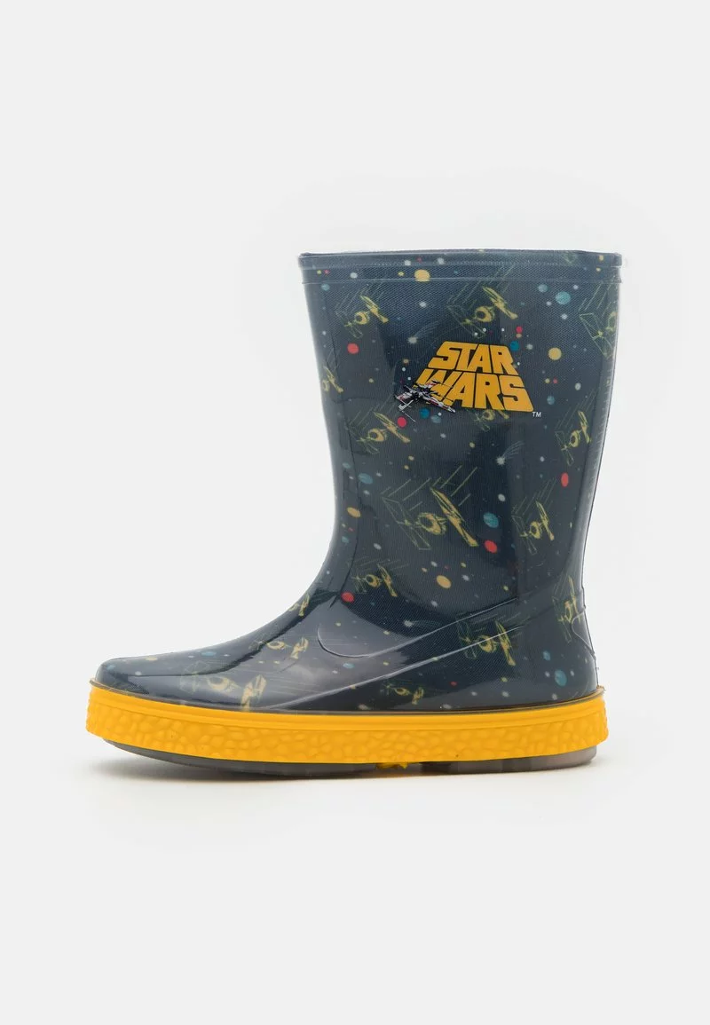 Friboo STAR WARS - WELLIES - Gummistiefel - Dark Blue/yellow, Unisex