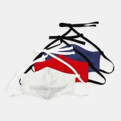 Friboo 3 PACK - Stoffmaske - Dark Blue/red/white, Unisex