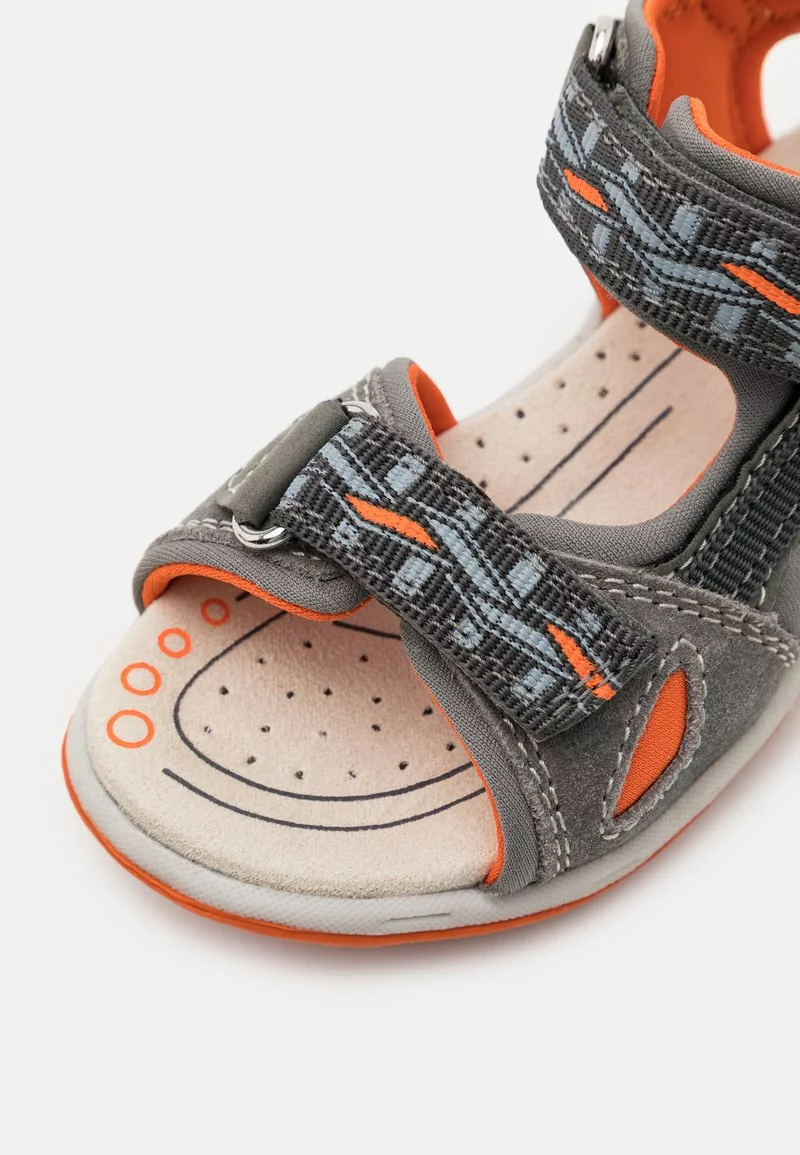 Friboo LEATHER - Trekkingsandale - Dark Grey, Kinder – Bild 6