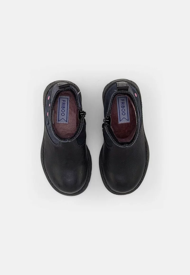 Friboo LEATHER BOOTIES - Stiefelette - Dark Grey, Kinder – Bild 4