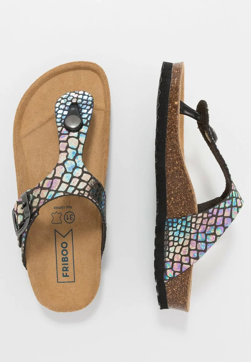 Friboo Zehentrenner - Black, Kinder