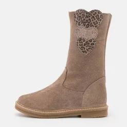 Friboo LEATHER - Stiefel - Taupe, Kinder