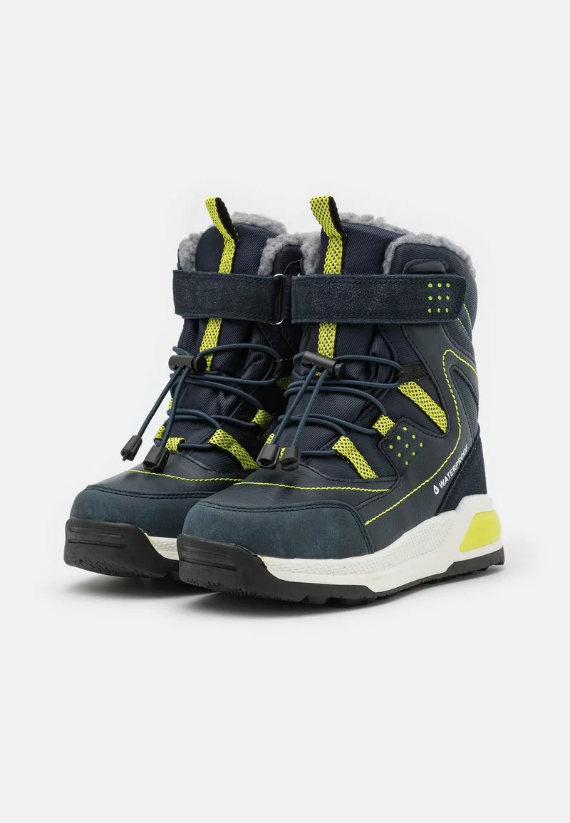 Friboo Snowboot/Winterstiefel - Dark Blue, Kinder – Bild 2