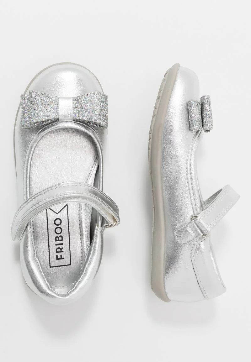 Friboo Riemchenballerina - Silver, Kinder