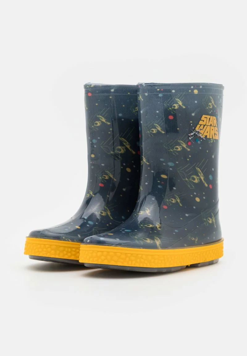 Friboo STAR WARS - WELLIES - Gummistiefel - Dark Blue/yellow, Unisex – Bild 2