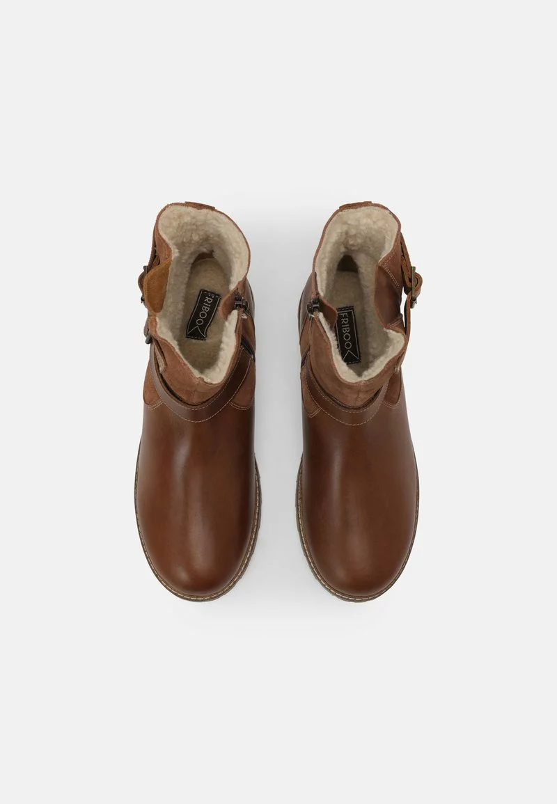 Friboo LEATHER - Stiefelette - Dark Brown, Kinder – Bild 4