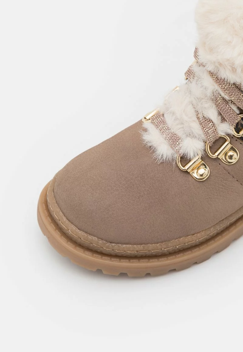 Friboo LEATHER - Schnürstiefelette - Nude, Kinder – Bild 6