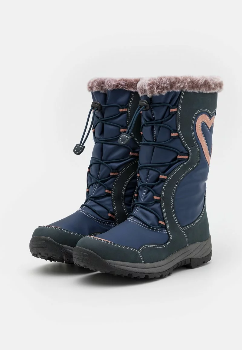 Friboo Snowboot/Winterstiefel - Dark Blue, Kinder – Bild 2