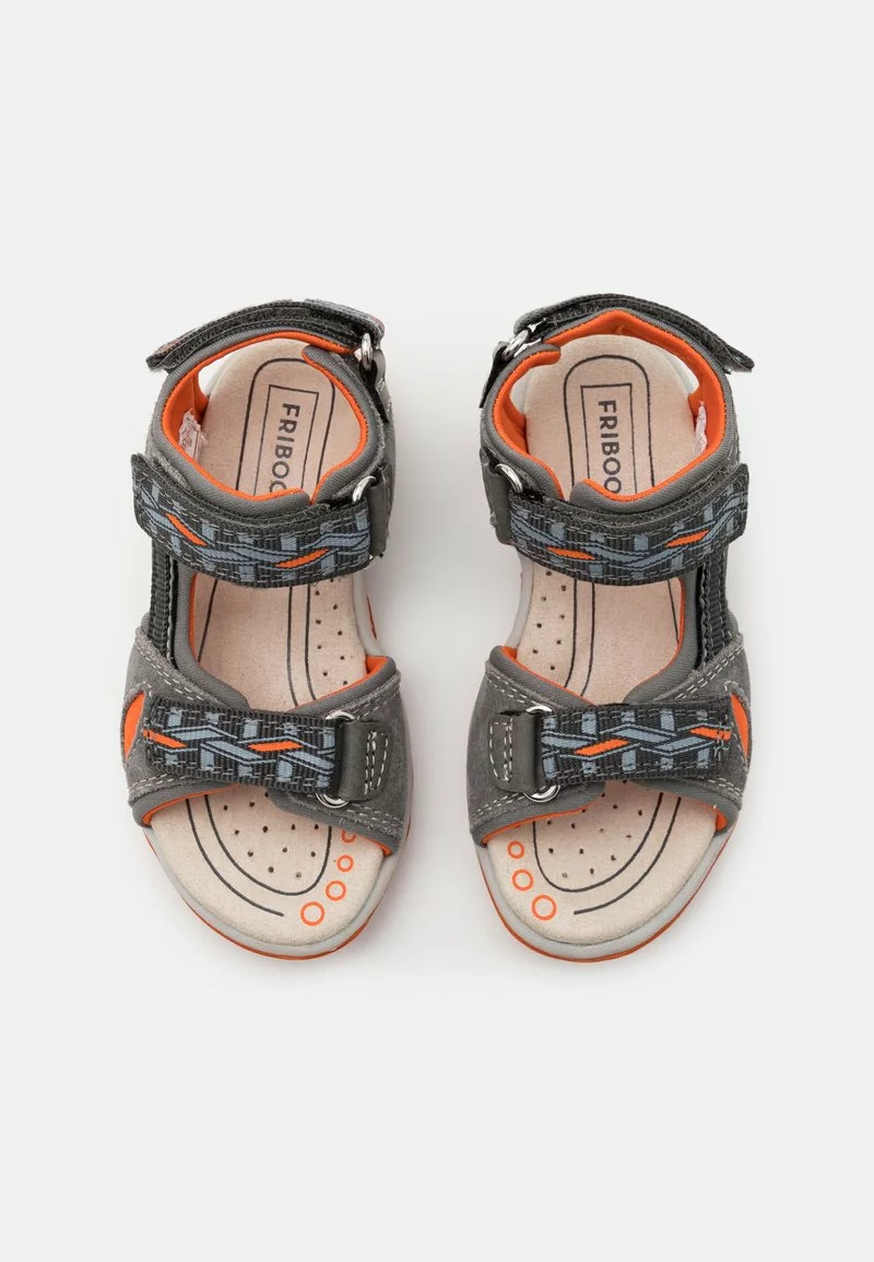 Friboo LEATHER - Trekkingsandale - Dark Grey, Kinder – Bild 4