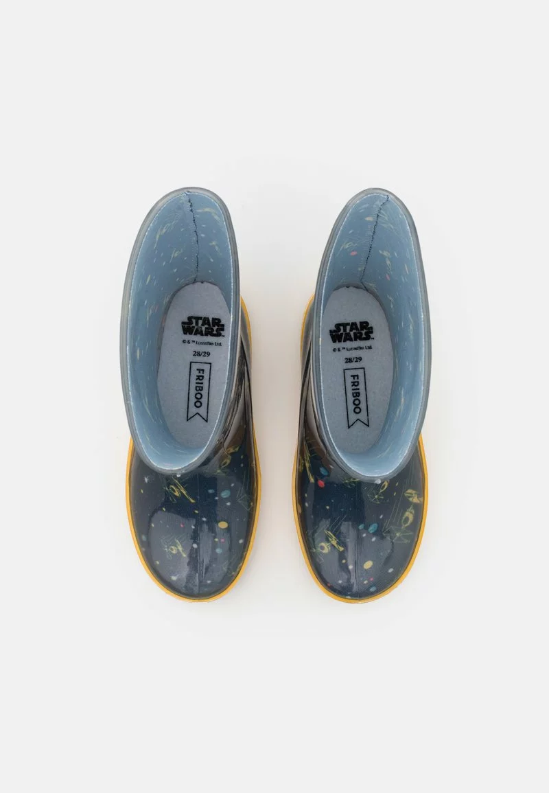 Friboo STAR WARS - WELLIES - Gummistiefel - Dark Blue/yellow, Unisex – Bild 4
