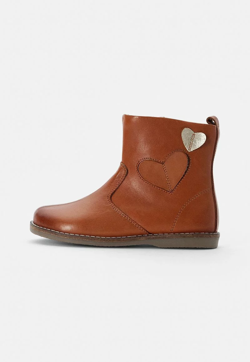 Friboo LEATHER BOOTIES - Stiefelette - Cognac, Kinder